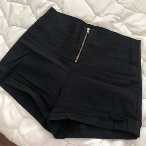 High waisted shorts